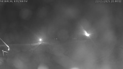 Spodní část sjezdovky