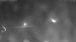 Spodní část sjezdovky