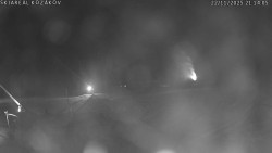 Spodní část sjezdovky