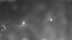 Spodní část sjezdovky