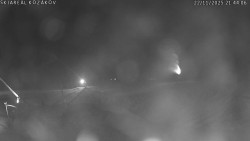 Spodní část sjezdovky