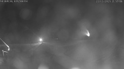 Spodní část sjezdovky