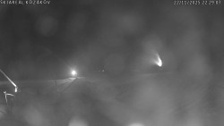 Spodní část sjezdovky