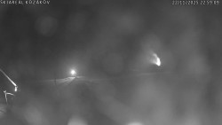 Spodní část sjezdovky