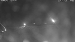 Spodní část sjezdovky