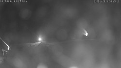 Spodní část sjezdovky