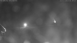 Spodní část sjezdovky