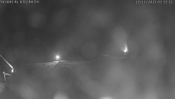 Spodní část sjezdovky