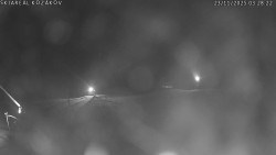 Spodní část sjezdovky