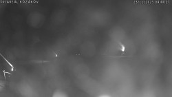 Spodní část sjezdovky