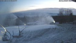 Spodní část sjezdovky