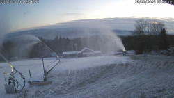 Spodní část sjezdovky