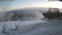 Spodní část sjezdovky