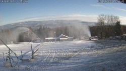 Spodní část sjezdovky