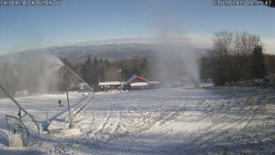 Spodní část sjezdovky