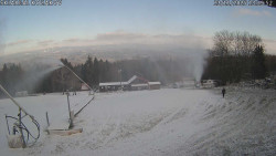 Spodní část sjezdovky