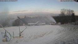 Spodní část sjezdovky