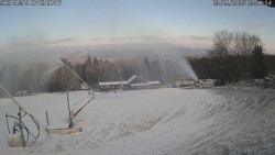 Spodní část sjezdovky