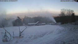 Spodní část sjezdovky