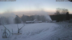 Spodní část sjezdovky