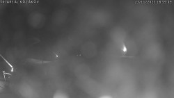 Spodní část sjezdovky