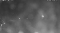 Spodní část sjezdovky