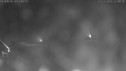 Spodní část sjezdovky