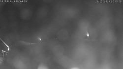 Spodní část sjezdovky