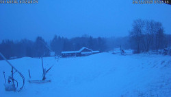 Spodní část sjezdovky