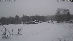 Spodní část sjezdovky