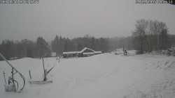 Spodní část sjezdovky