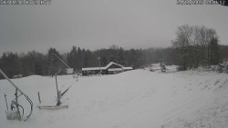 Spodní část sjezdovky