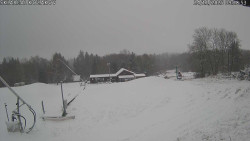 Spodní část sjezdovky