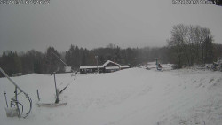 Spodní část sjezdovky