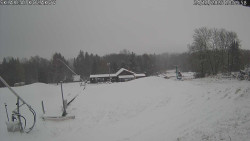 Spodní část sjezdovky