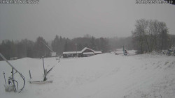 Spodní část sjezdovky