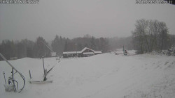 Spodní část sjezdovky