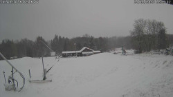 Spodní část sjezdovky