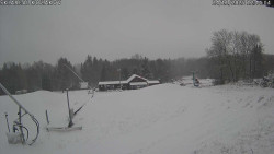 Spodní část sjezdovky