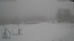 Spodní část sjezdovky