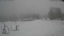 Spodní část sjezdovky