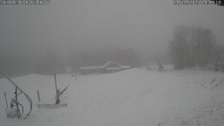 Spodní část sjezdovky