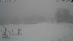 Spodní část sjezdovky