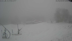 Spodní část sjezdovky