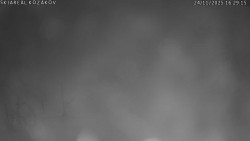 Spodní část sjezdovky