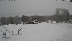 Spodní část sjezdovky