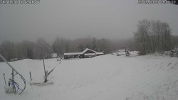 Spodní část sjezdovky