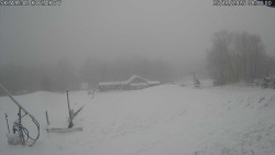 Spodní část sjezdovky