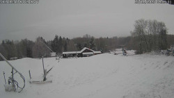 Spodní část sjezdovky