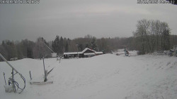 Spodní část sjezdovky